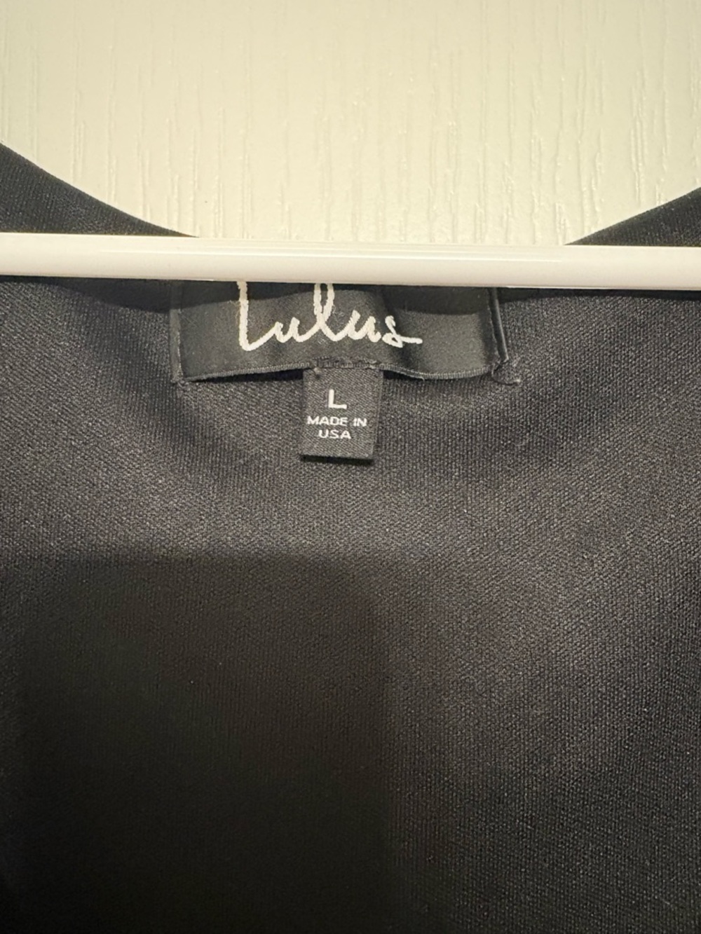 Lulu's Black V-Neck Classic Shift Dress - Picture 3 of 6